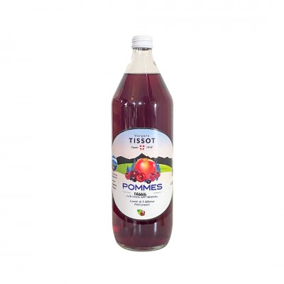 Jus de pomme cassis 1L, Vergers Tissot