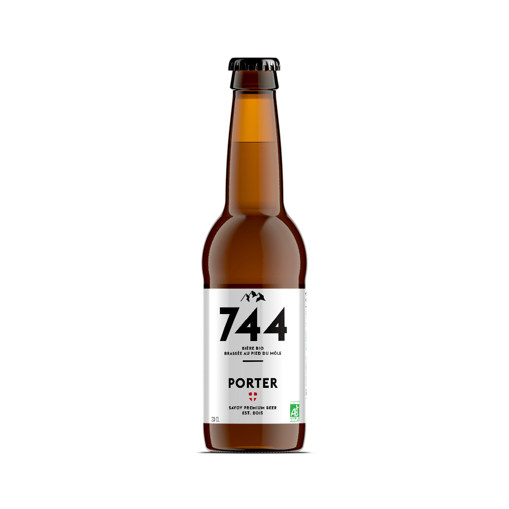 Bière Porter 33cl, Brasserie 744