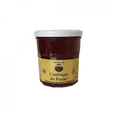 Confiture de fraise issue des vergers écoresponsables