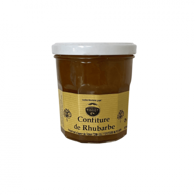 Confiture de rhubarbe issue de nos vergers écoresponsables